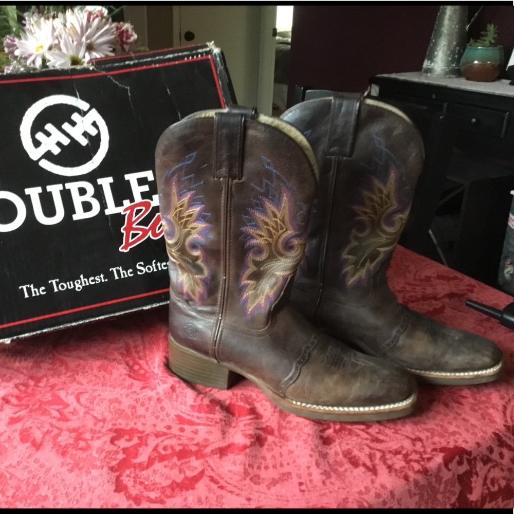 Womens Double H cowboy boot